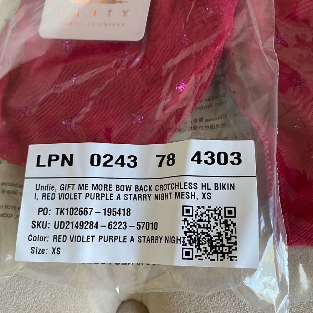 Savage X Fenty High Leg Crotchless Bikini Panty - Picture 9 of 12